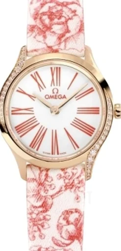 De Ville Mini Tresor Vit/Läder Ø26 mm