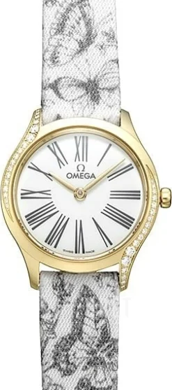 De Ville Mini Tresor Vit/Läder Ø26 mm