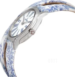 De Ville Mini Tresor Vit/Läder Ø26 mm