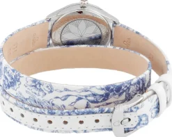 De Ville Mini Tresor Vit/Läder Ø26 mm