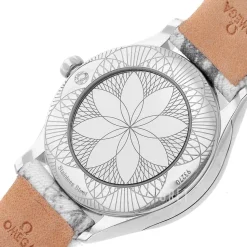 De Ville Mini Tresor Vit/Läder Ø26 mm