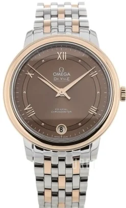 De Ville Prestige Co-Axial 32.7mm Brun/18 karat roséguld Ø32.7 mm