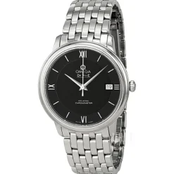 De Ville Prestige Co-Axial 36.8mm Svart/Stål Ø36.8 mm