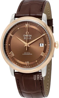 De Ville Prestige Co-Axial 39.5mm Brun/Läder Ø39.5 mm