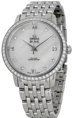 De Ville Prestige Co-Axial 32.7mm Vit/Stål Ø32.7 mm