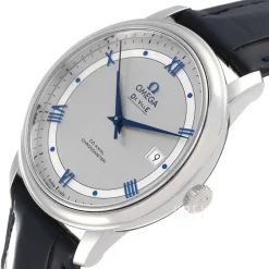 De Ville Prestige Co-Axial 39.5mm Silverfärgad/Läder Ø39.5 mm