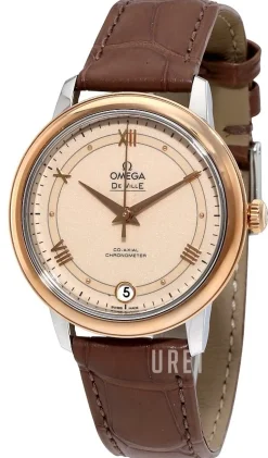 De Ville Prestige Co-Axial 32.7mm Beige/Läder Ø32.7 mm