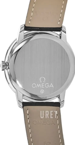 De Ville Prestige Co-Axial 39.5mm Silverfärgad/Läder Ø39.5 mm