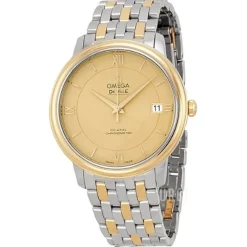 De Ville Prestige Co-Axial 36.8mm Champagnefärgad/Stål Ø36.8 mm