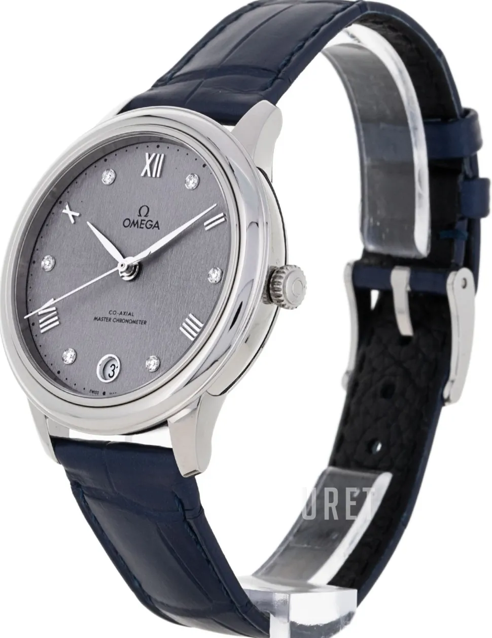 De Ville Prestige Grå/Läder Ø34 mm