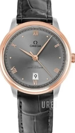 De Ville Prestige Grå/Läder Ø40 mm