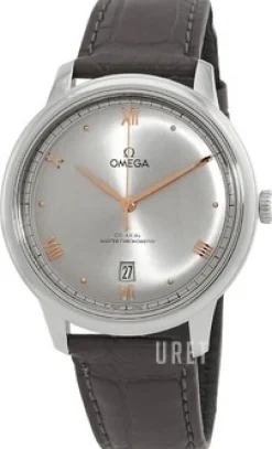 De Ville Prestige Grå/Läder Ø40 mm