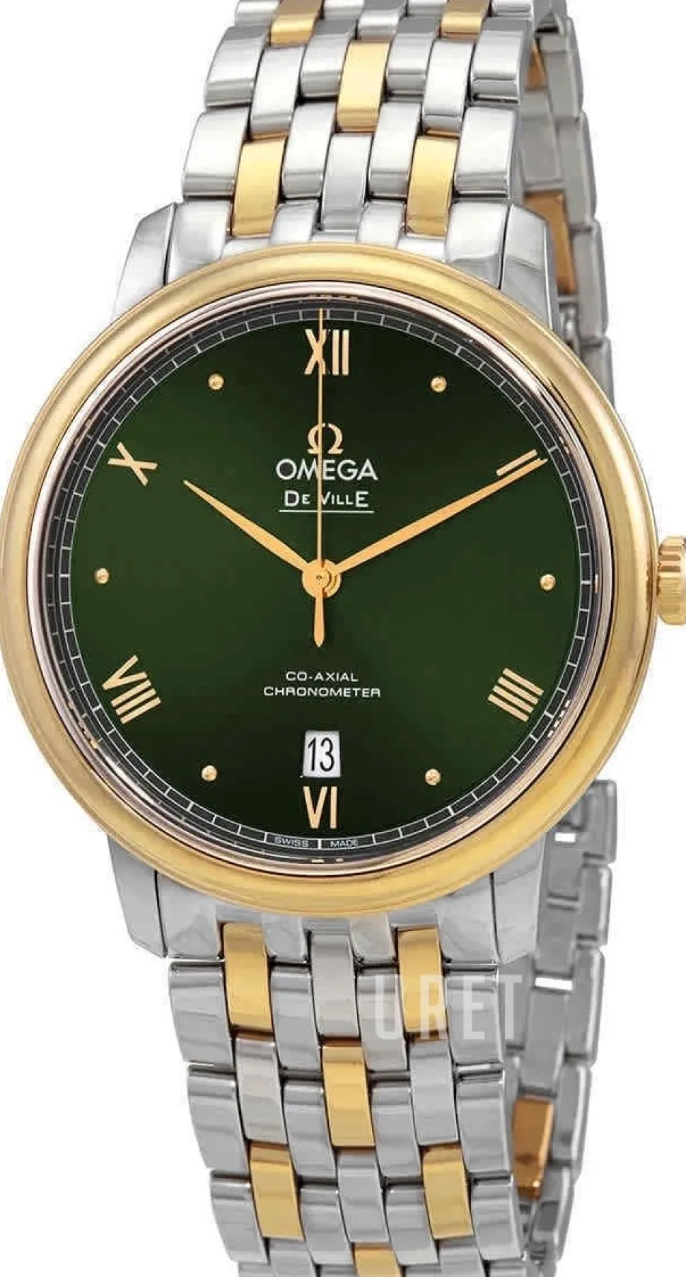 De Ville Prestige Grön/18 karat gult guld Ø39.5 mm