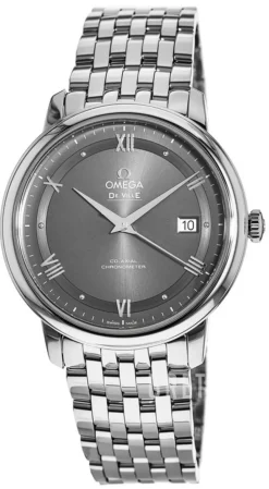 De Ville Prestige Grå/Stål Ø39.5 mm