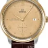 De Ville Prestige Guld/Läder Ø41 mm