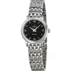 De Ville Prestige Quartz 24.4mm Svart/Stål Ø24.4 mm