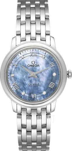 De Ville Prestige Quartz 27.4mm Blå/Stål Ø27.4 mm