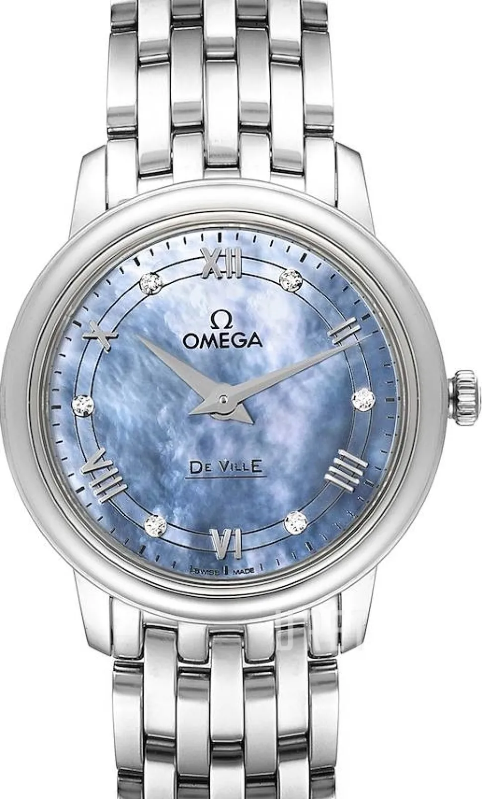 De Ville Prestige Quartz 27.4mm Blå/Stål Ø27.4 mm