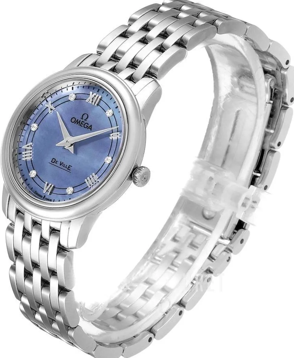 De Ville Prestige Quartz 27.4mm Blå/Stål Ø27.4 mm