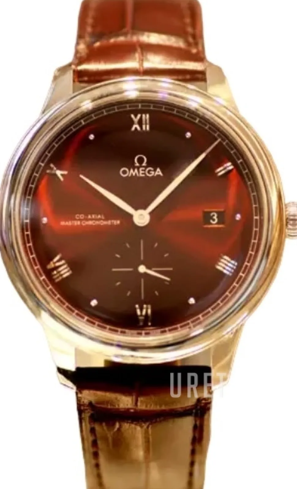 De Ville Prestige Röd/Läder Ø41 mm