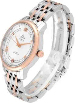 De Ville Prestige Silverfärgad/18 karat roséguld Ø32.7 mm