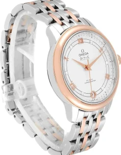 De Ville Prestige Silverfärgad/18 karat roséguld Ø32.7 mm