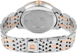 De Ville Prestige Silverfärgad/18 karat roséguld Ø32.7 mm
