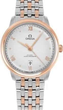 De Ville Prestige Silverfärgad/18 karat roséguld Ø40 mm