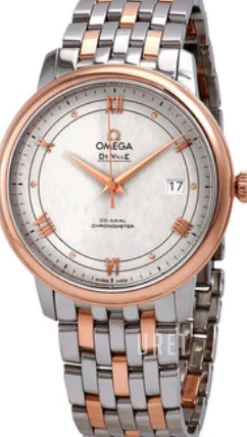 De Ville Prestige Silverfärgad/18 karat roséguld Ø39.5 mm