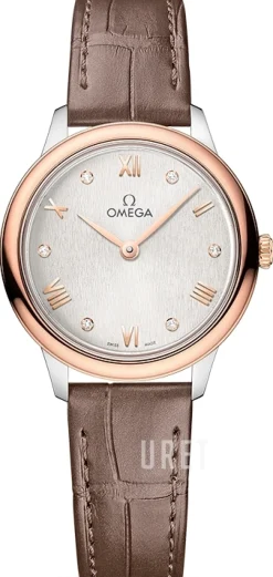 De Ville Prestige Silverfärgad/Läder Ø27.5 mm