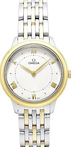 De Ville Prestige Silverfärgad/18 karat gult guld Ø30 mm