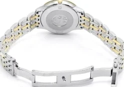 De Ville Prestige Silverfärgad/18 karat gult guld Ø30 mm