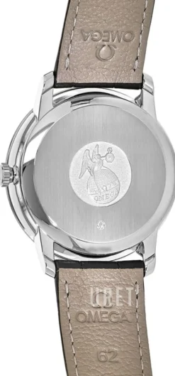 De Ville Prestige Silverfärgad/Läder Ø39.5 mm