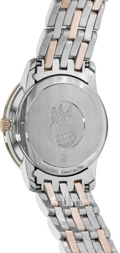 De Ville Prestige Silverfärgad/18 karat roséguld Ø27.4 mm