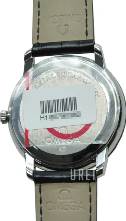 De Ville Prestige Silverfärgad/Läder Ø37 mm