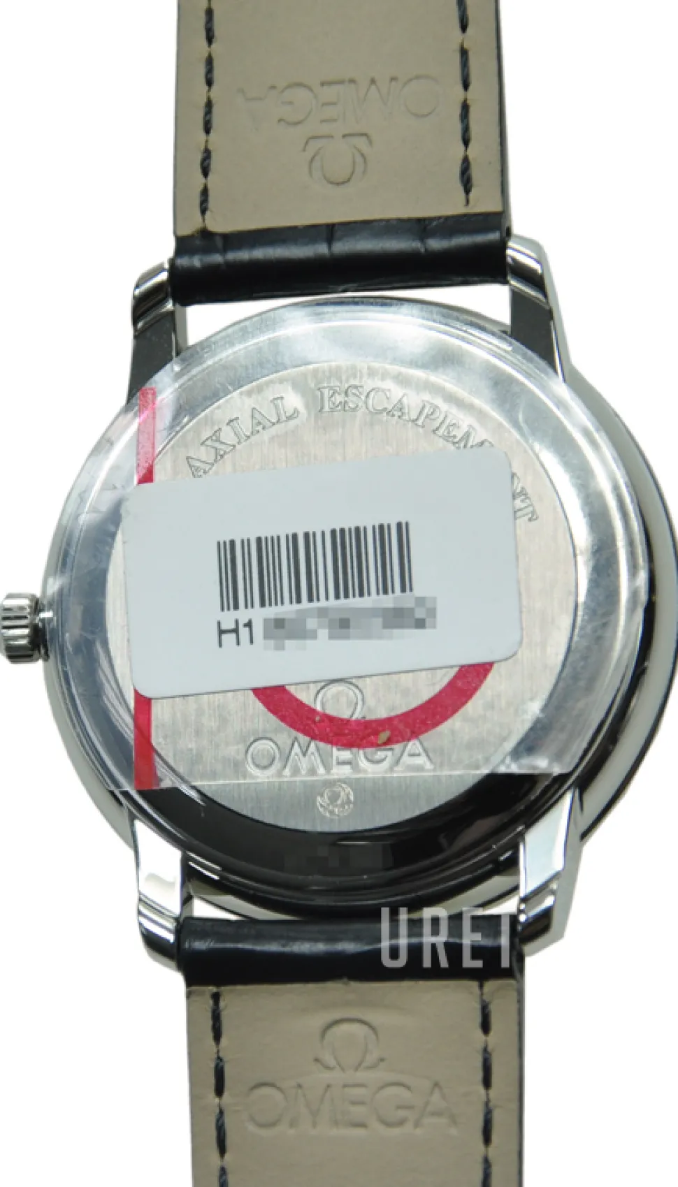 De Ville Prestige Silverfärgad/Läder Ø37 mm