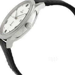 De Ville Prestige Silverfärgad/Läder Ø41 mm