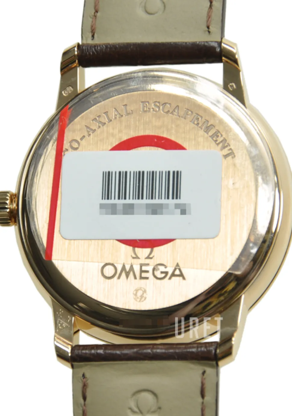 De Ville Prestige Small Seconds Silverfärgad/Läder Ø39 mm