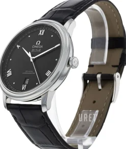 De Ville Prestige Svart/Läder Ø39.5 mm