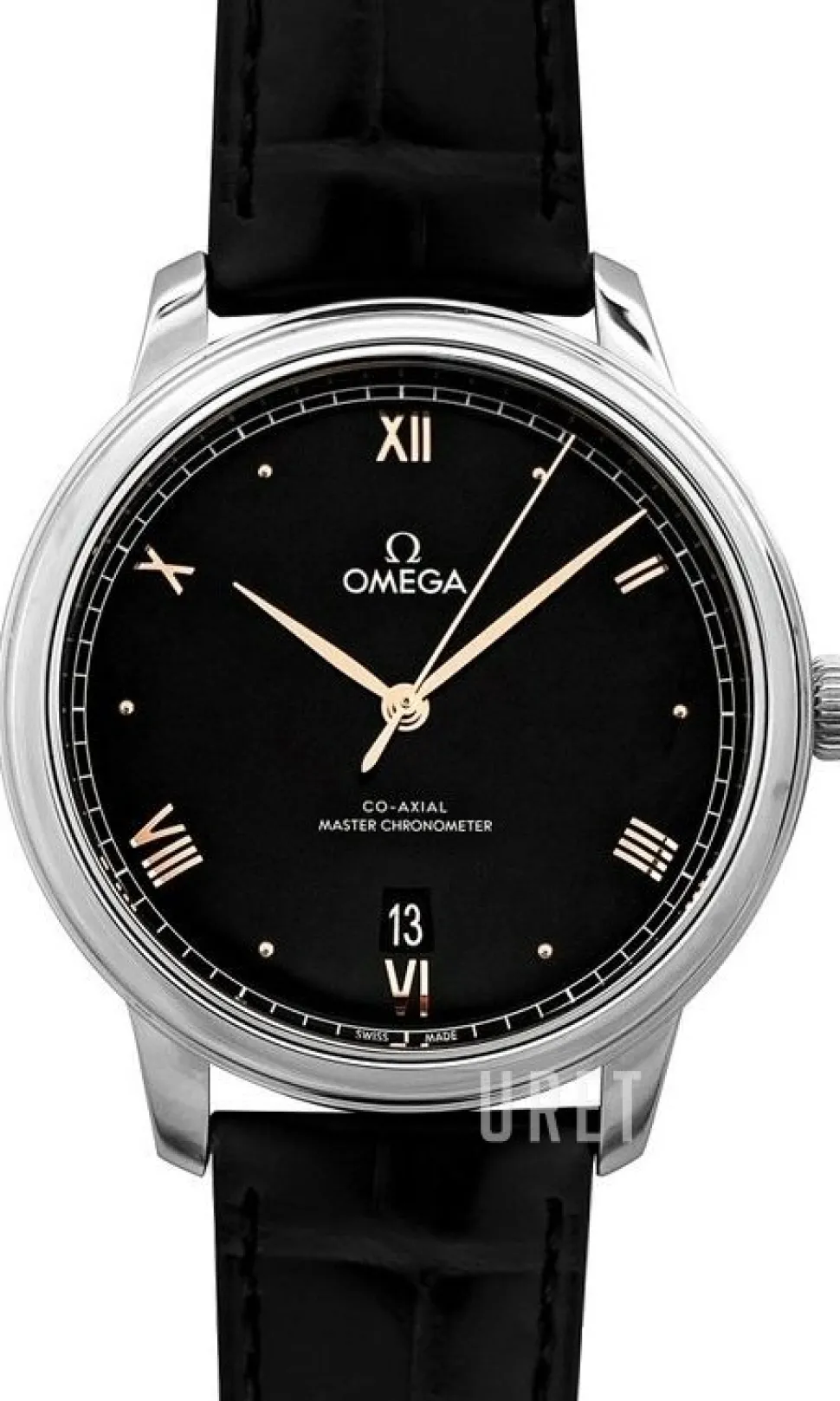 De Ville Prestige Svart/Läder Ø40 mm