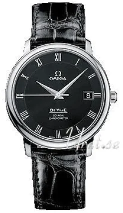 De Ville Prestige Svart/Läder Ø37 mm