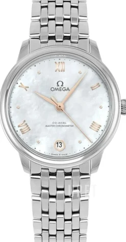 De Ville Prestige Vit/Stål Ø34 mm