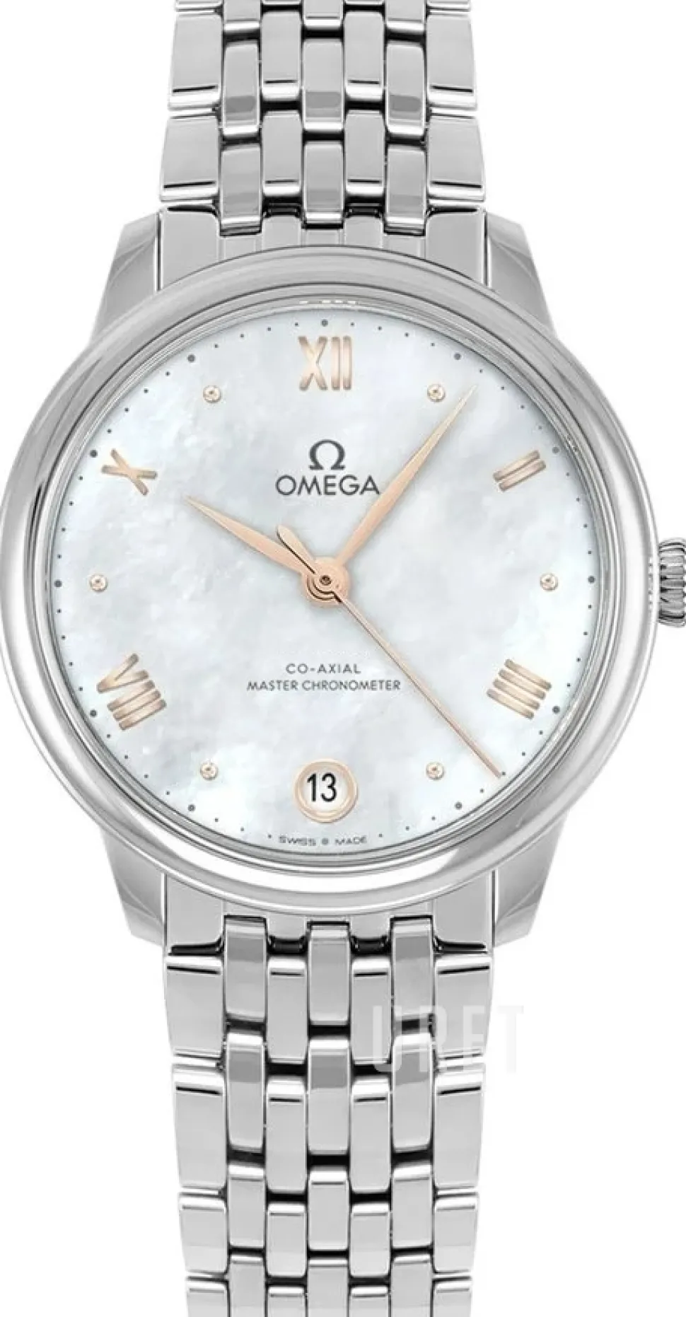 De Ville Prestige Vit/Stål Ø34 mm