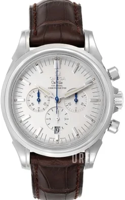 De Ville Silverfärgad/Läder Ø41 mm