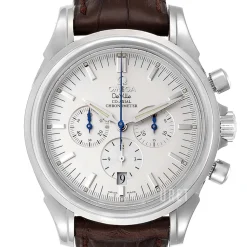 De Ville Silverfärgad/Läder Ø41 mm