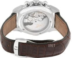 De Ville Silverfärgad/Läder Ø41 mm