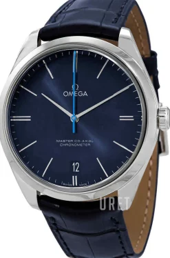 De Ville Tresor Blå/Läder Ø40 mm