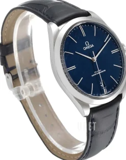 De Ville Tresor Blå/Läder Ø40 mm