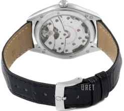 De Ville Tresor Blå/Läder Ø40 mm