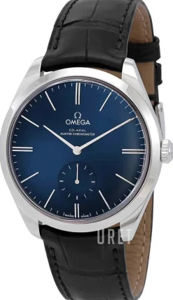 De Ville Tresor Blå/Läder Ø40 mm